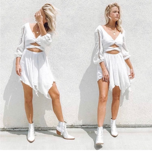 Majorelle Cambria Mini Dress Ivory - Picture 3 of 7